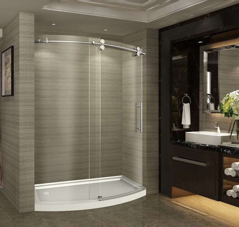 Curved Glass Shower Doors