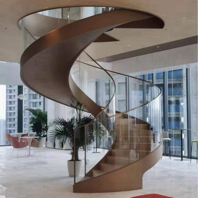 Curved Glass Railings